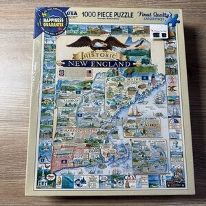 White Mountain Historic New England 1000 pc Puzzle